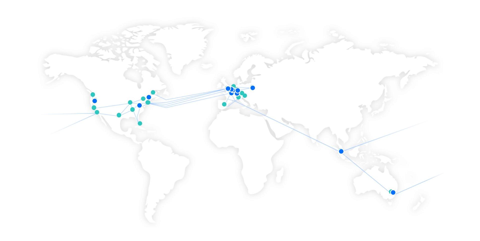 OVH Public Cloud Map