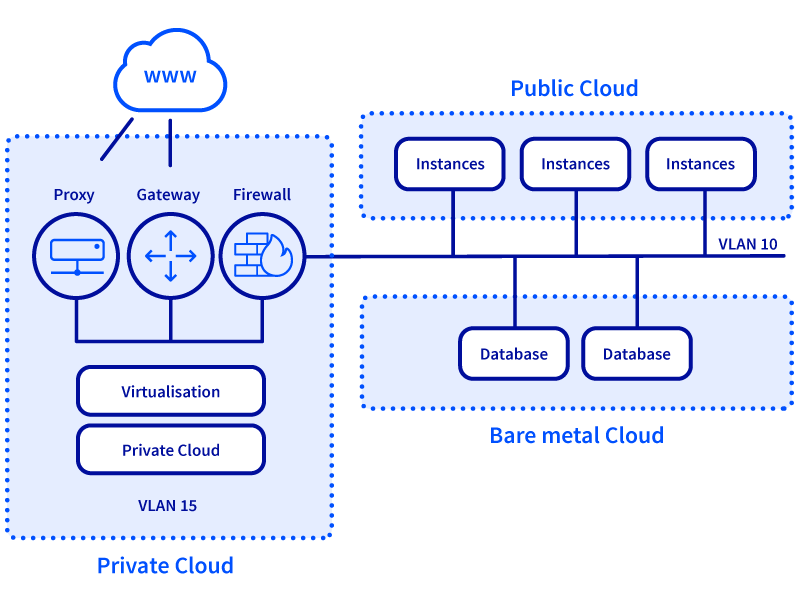 vRack dedicated ip address